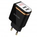 СЗУ Jellico WJ-C80-5 LED 2USB 2.4A + MicroUSB кабель Black