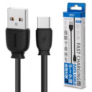 USB кабель Remax RC-134a Fast Charging Type-C Black 1m