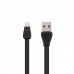 USB кабель Remax (OR) Martin RC-028i iPhone 5 Black 1m (5-076)