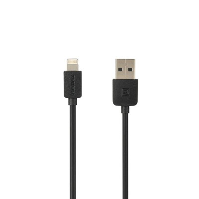 USB кабель Remax (OR) Light Speed RC-006i iPhone 5 Black 1m (5-025)