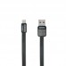 USB кабель Remax (OR) Platinum RC-044i iPhone 5/6 Black 1m