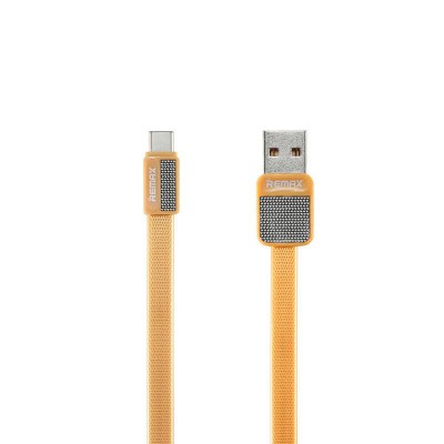 USB кабель Remax RC-044a Platinum Type-C Gold 1m